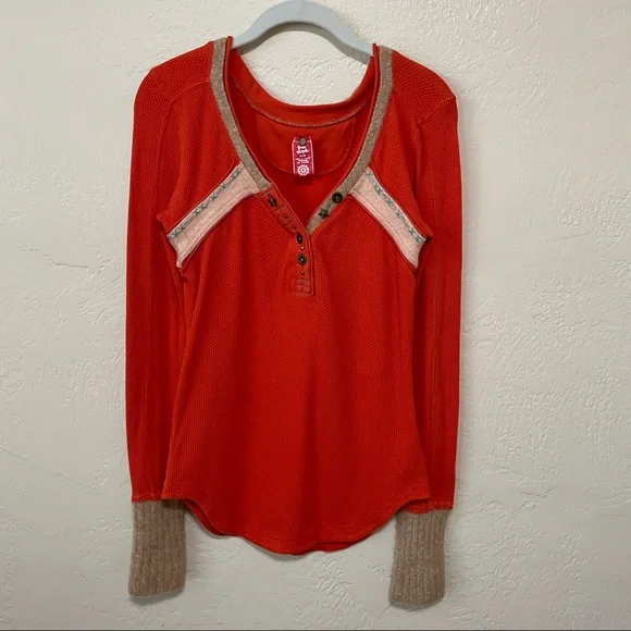 free people Nordic Nuzzle Lambswool Trim Thermal - M - Picture 8 of 13